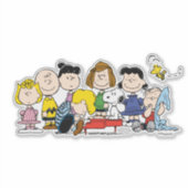Sticker Peanuts | Charlie Brown et sa bande (Devant)