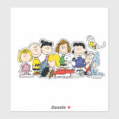 Sticker Peanuts | Charlie Brown et sa bande (Feuille)