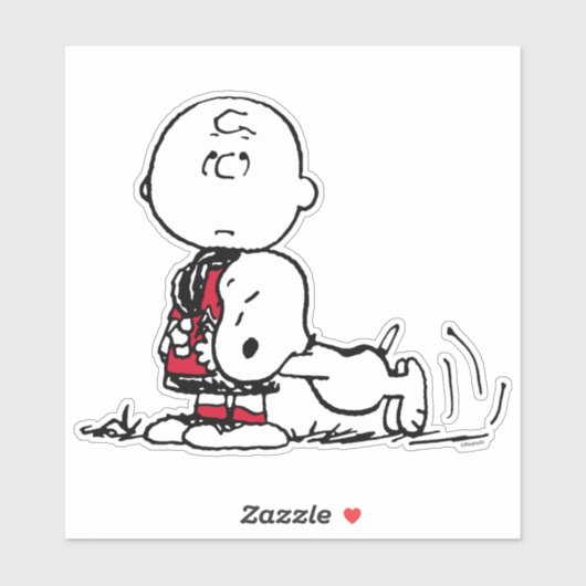 Sticker PEANUTS | Charlie Brown & Snoopy (Feuille)