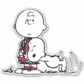 Sticker PEANUTS | Charlie Brown & Snoopy (Devant)