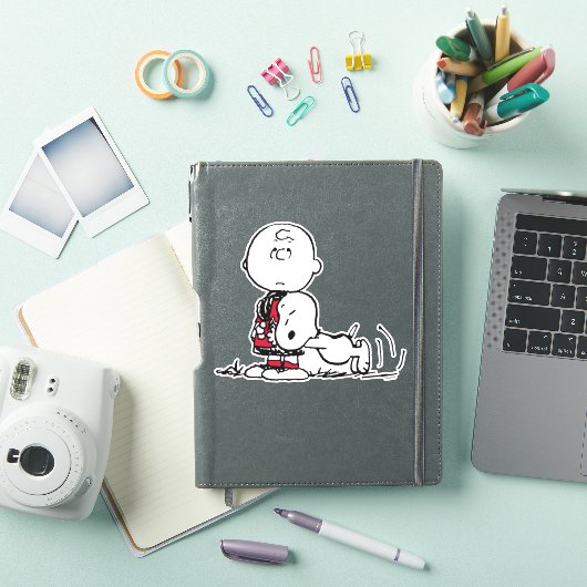 Sticker PEANUTS | Charlie Brown & Snoopy (Couverture iPad)