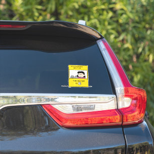 Sticker Peanuts   Lucy & the Doctor Is In