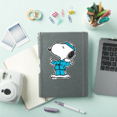 Sticker Peanuts Snoopy Workout Actif (Couverture iPad)