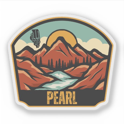 Sticker Pearl, Illinois (Devant)