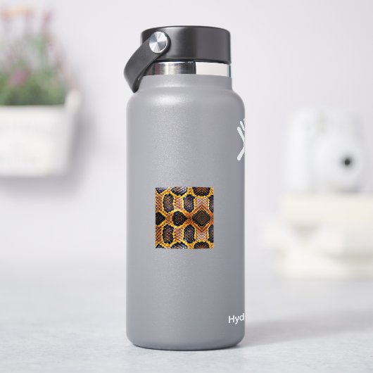 Sticker peau de serpent python (HydroFlask)