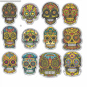 Sticker Peau de sucre Art 12 pièces Muertos Pack (Devant)