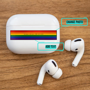 Sticker Peau décorative Coque Airpods Pro - Fierté