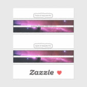 Sticker Peau décorative Coque Airpods Pro - Nebula (Feuille)