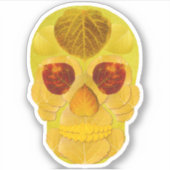 Sticker Peau feuille Aspen 1 (Devant)