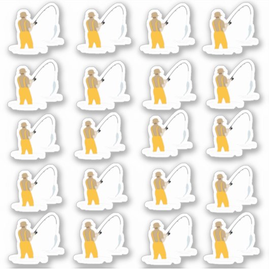Sticker Pêche (Devant)