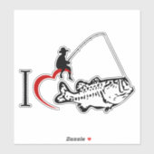 Sticker Pêche (Feuille)