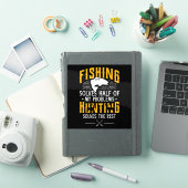 STICKER PÊCHE ET CHASSE (Couverture iPad)