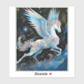 Sticker Pegasus Imaginaire Art (Feuille)