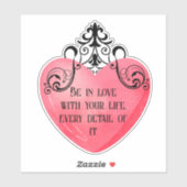 Sticker Pegatina de vinilo con forma personalizada (Feuille)