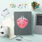 Sticker Pegatina de vinilo con forma personalizada (Couverture iPad)