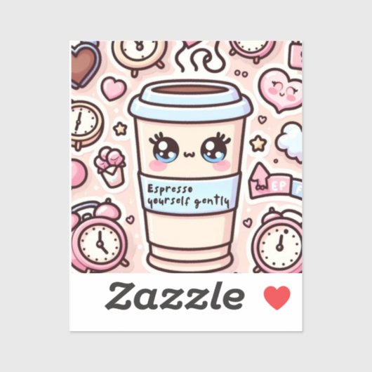 Sticker Pegatina de vinilo con forma personalizada (Feuille)