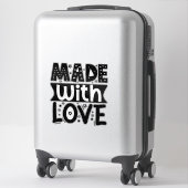 Sticker Pegatina de vinilo con forma personalizada (Sur valise)