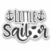 Sticker Pegatina troquelada Little sailor (Devant)