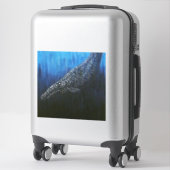 Sticker Peinture de baleine grise (Sur valise)