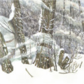 Sticker Peinture d'hiver (Devant)