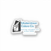 Sticker Peinture Vector Peintre Artiste Informations comme (Recto)