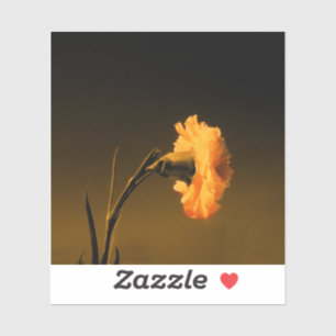 Sticker Peinture vintage de carnation