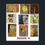 Sticker Peintures d'art Gustav Klimt<br><div class="desc">Stickers Peinture d'art Gustav Klimt (9)</div>