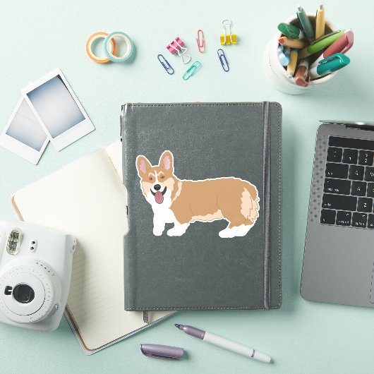 Sticker Pembroke Welsh Corgi (Couverture iPad)