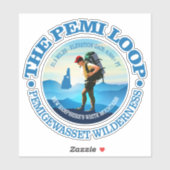 Sticker Pemi Loop (Hiker C) (Feuille)