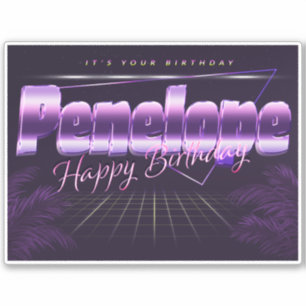 Sticker Penelope Nom Prénom