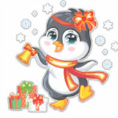 Sticker Penguin de Christmas (Devant)