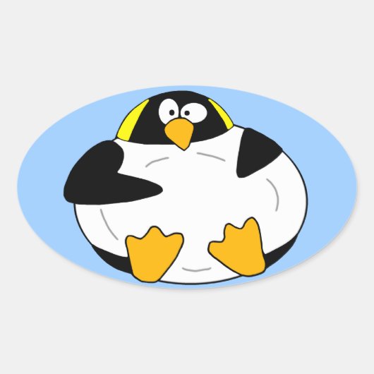 Sticker Penguin Empereur Gras (Devant)