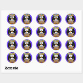 Sticker - Penguin Hoola Dancer (Feuille)