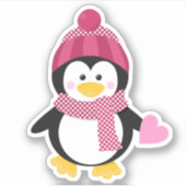 Sticker Penguin Sweetheart (Devant)