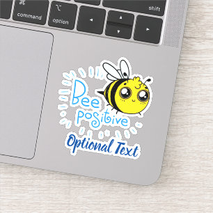 Sticker Penser Positive Abee Positive Mignonne Abee