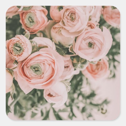 STICKER : PEONIE (Voorkant)