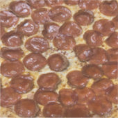 Sticker Pepperoni Pizza (Devant)