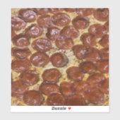 Sticker Pepperoni Pizza (Feuille)