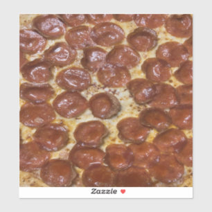Sticker Pepperoni Pizza