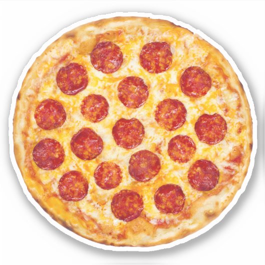 Sticker Pepperoni Pizza (Devant)