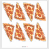 Sticker Pepperoni Pizza Slice (Feuille)