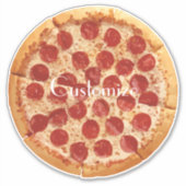 Sticker Pepperoni Pizza Thunder_Cove (Devant)