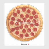 Sticker Pepperoni Pizza Thunder_Cove (Feuille)