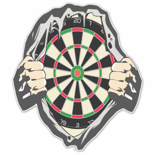 Sticker Percée vers le Bullseye - Ultimate Dartboard (Devant)