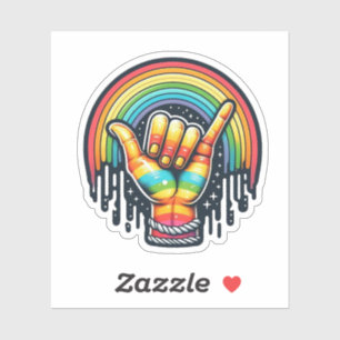 Sticker Perdre la main