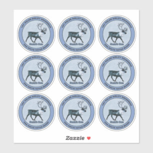 Sticker Père Noël 1er PAS - Sspecial discret