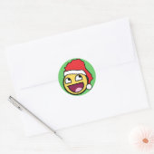 Sticker Père Noël Face génial (Enveloppe)