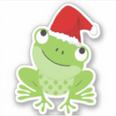 Sticker Père Noël Frog (Devant)
