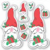 Sticker Père Noël Gnome Noël (Devant)