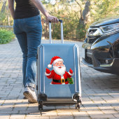 Sticker Père Noël joyeux (Valise Insitu)